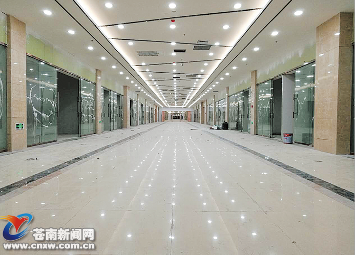 龙港地下人防商业街下月开业 - 苍南新闻网