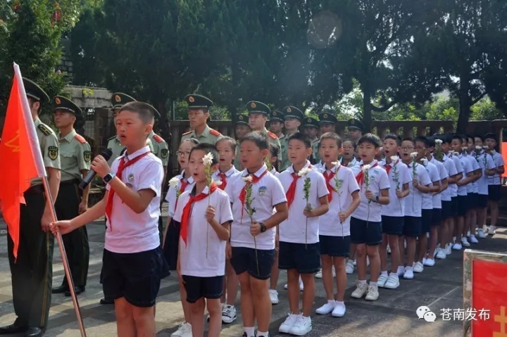 苍南举行烈士公祭活动:追思英烈 不忘初心 薪火