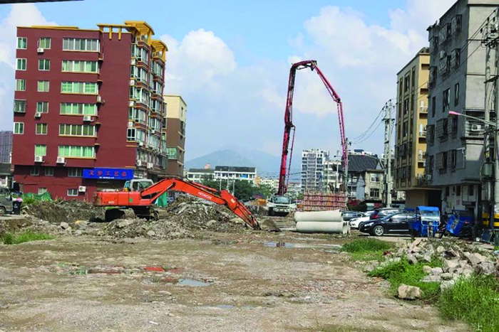 龙港站港图纸断头路打通物业大道给装修施工图片