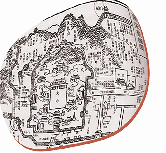 南宋临安皇城图关于山楼:今在何处费搜寻林升诗中所写的"山外青山"和"