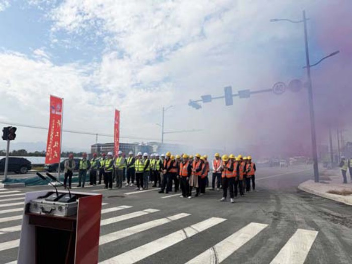 重要路段开工