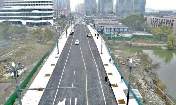 春水路Ⅰ标段全线通车